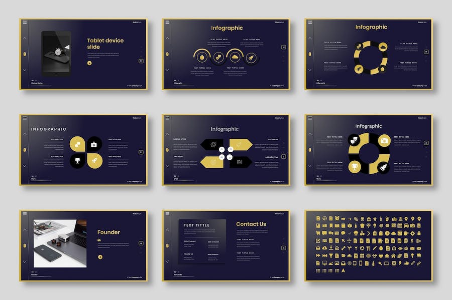 商务黑金风格公司介绍计划总结PPT目标 - 顶尖PPT