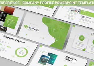 企业经验介绍展示方案PPT模板 - 顶尖PPT