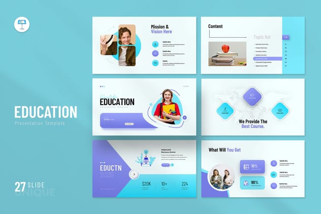 教育教学演讲keynote模板 - 顶尖PPT