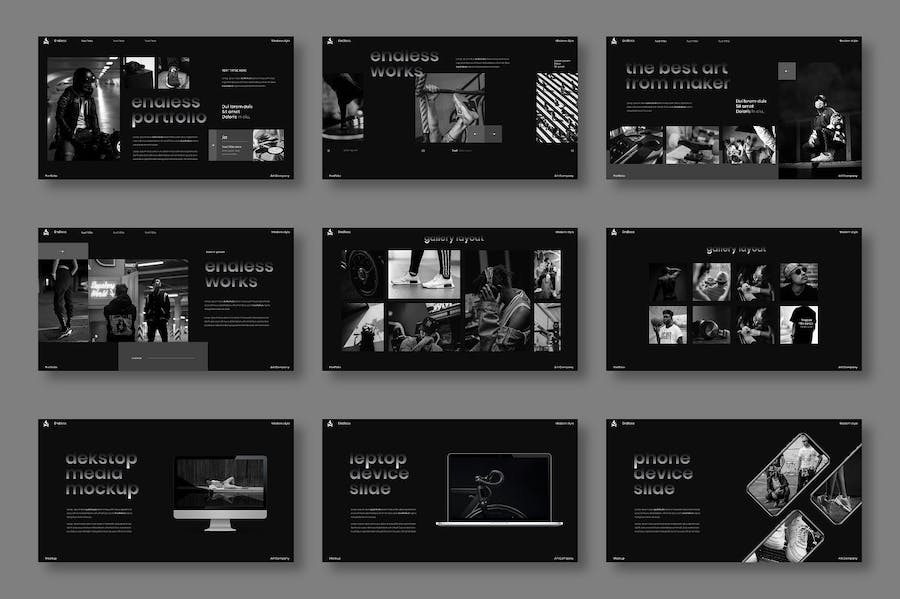 商务企业长期发展战略规划Keynote模板 - 顶尖PPT