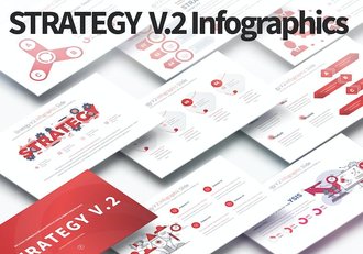 战略信息展示图形PPT模板 - 顶尖PPT