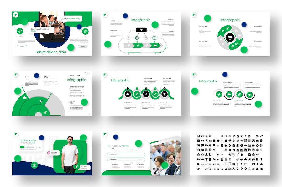 商业企业运营管理讲述方案Keynote模板 - 顶尖PPT