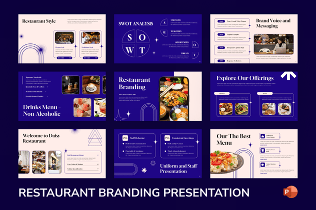 餐饮品牌建设营销推广方案PPT模板 - 顶尖PPT