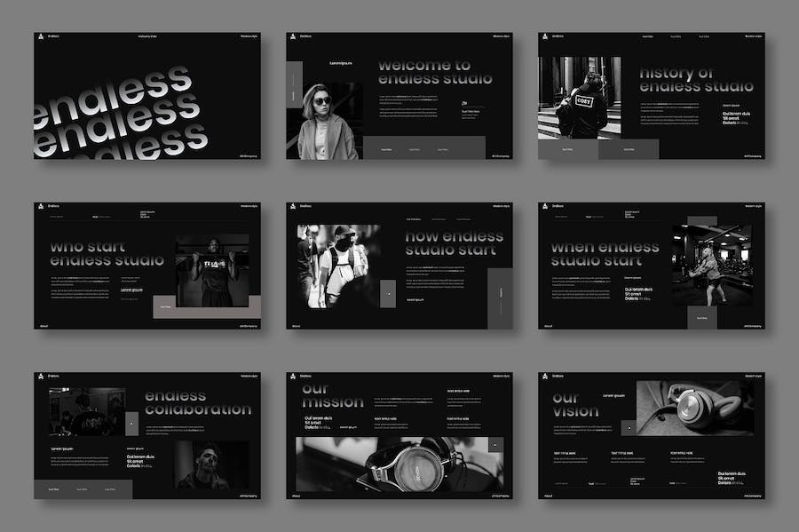 商务企业长期发展战略规划Keynote模板 - 顶尖PPT