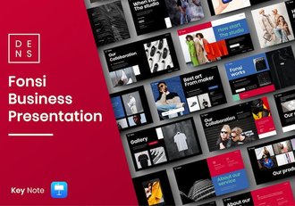 商务业务项目方案介绍Keynote模板 - 顶尖PPT