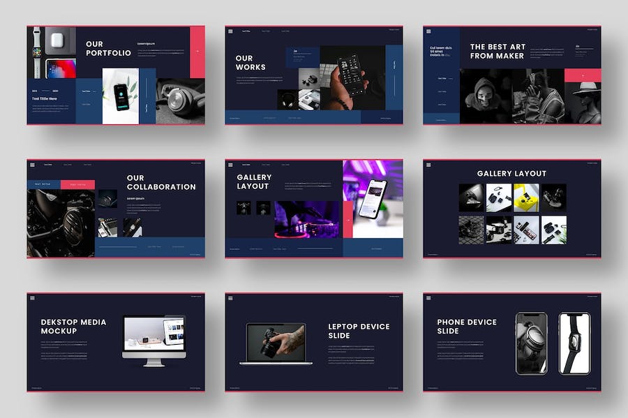 高端大气商业计划产品营销多用途keynote模板 - 顶尖PPT