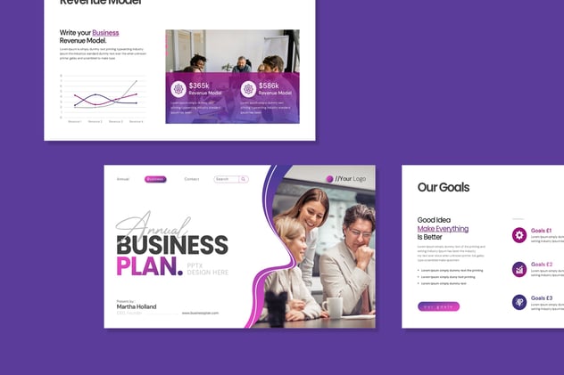 商业计划融资演讲说明Keynote模板 - 顶尖PPT