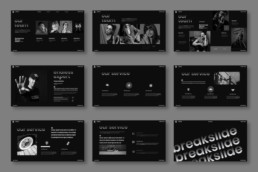 商务企业长期发展战略规划Keynote模板 - 顶尖PPT