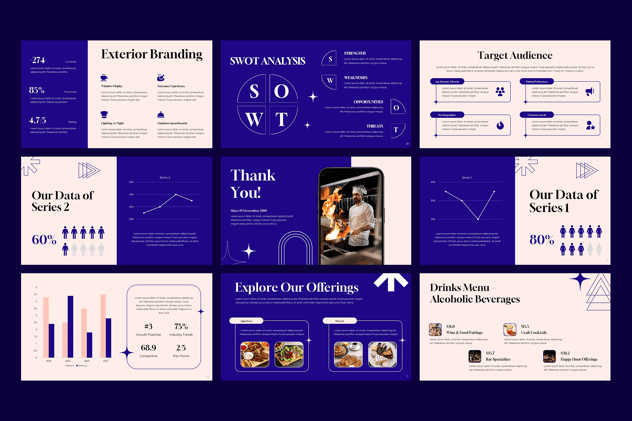 餐饮品牌建设营销推广方案PPT模板 - 顶尖PPT