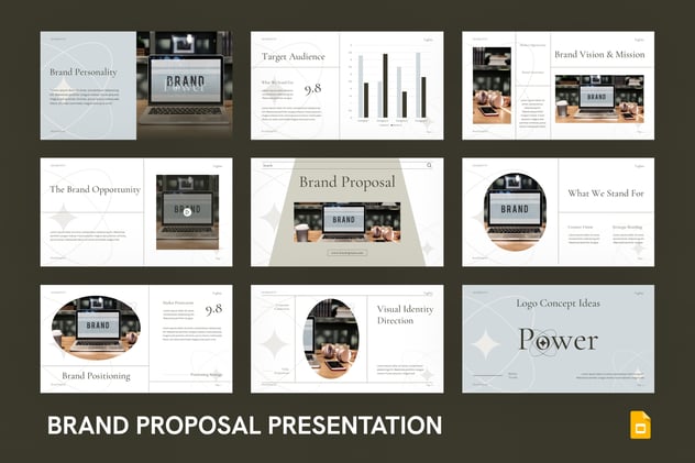 企业品牌形象设计提案策划方案PPT模板 - 顶尖PPT