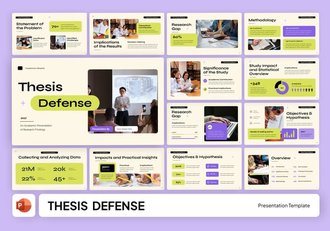 最终毕业论文答辩主题PPT模板 - 顶尖PPT