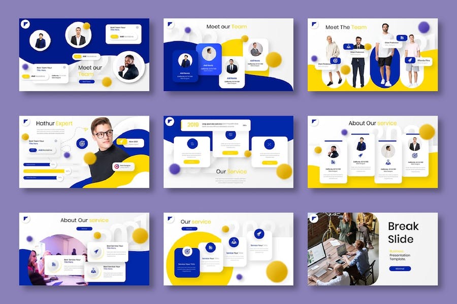 业务展示合作推广PPT模板 - 顶尖PPT