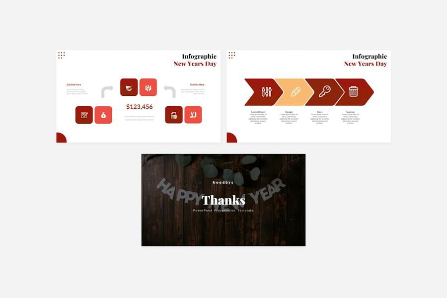 新年主题贺岁祝福文化展示PPT模板 - 顶尖PPT