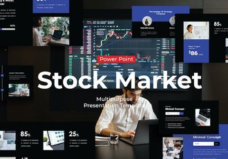 股市投资分析PPT模板 - 顶尖PPT