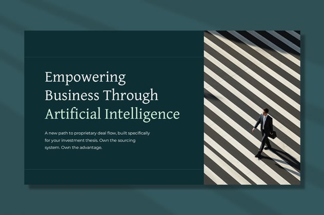 人工智能顾问公司业务宣讲Keynote演讲模板 - 顶尖PPT