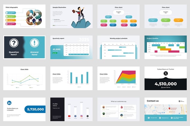 营销峰会动画解决方案PPT模板 - 顶尖PPT