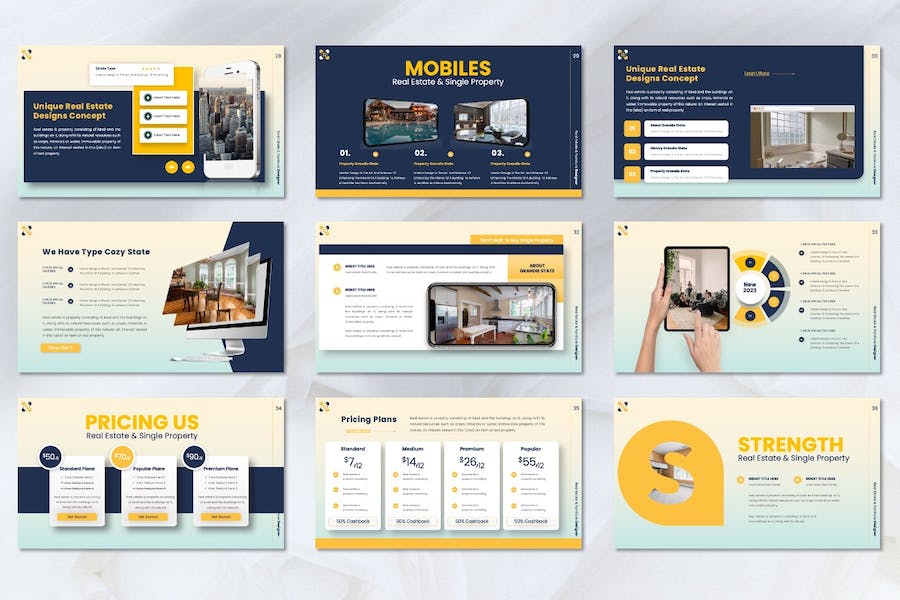 房地产讲述展示销售方案推介PPT模板 - 顶尖PPT