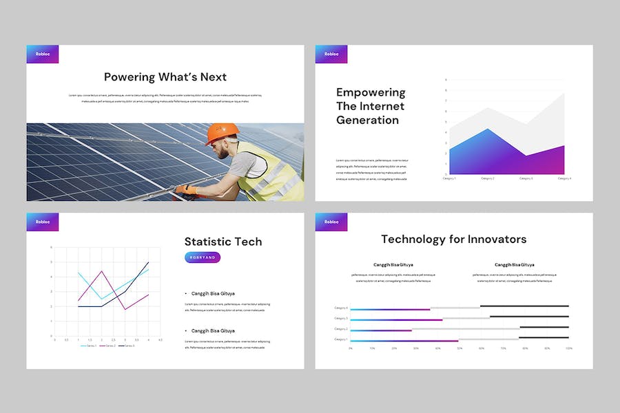 科技创新技术产品功能展示Keynote模板 - 顶尖PPT