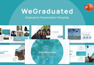 我们的毕业典礼PPT模板 - 顶尖PPT