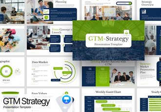 GTM市场战略keynote模板 - 顶尖PPT