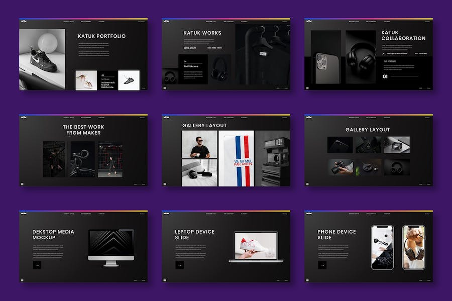 商务品牌推广融资计划书Keynote模板 - 顶尖PPT