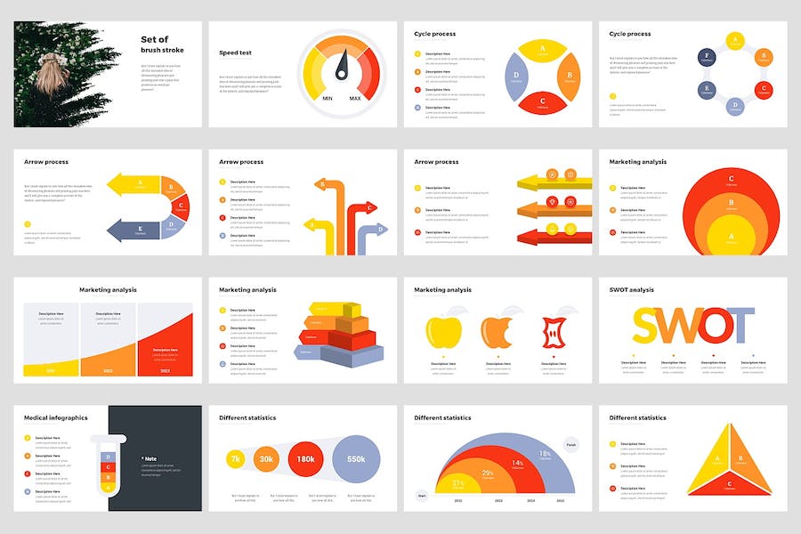 创意商业计划企业解决方案团队介绍通用keynote模板 - 顶尖PPT