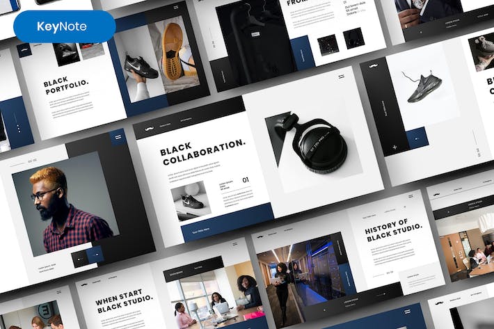 商务业务融资计划书Keynote模板 - 顶尖PPT