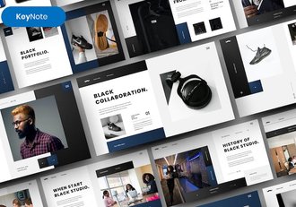 商务业务融资计划书Keynote模板 - 顶尖PPT