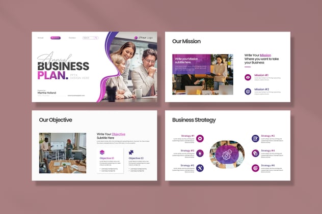 商业计划融资演讲说明Keynote模板 - 顶尖PPT