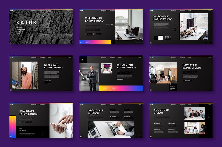 商务品牌推广融资计划书Keynote模板 - 顶尖PPT