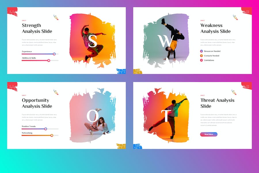 舞蹈艺术工作室培训机构PPT模板 - 顶尖PPT