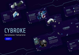 赛博克科技未来主题Keynote模板 - 顶尖PPT