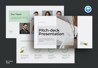 商务融资路演演讲计划Keynote模板 - 顶尖PPT