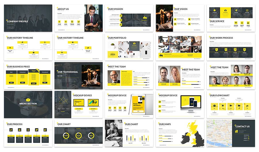 企业公司简介品牌宣传Keynote模板 - 顶尖PPT