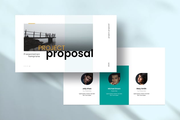 项目提案商业计划书Keynote模板 - 顶尖PPT