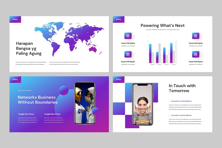 科技创新技术产品功能展示Keynote模板 - 顶尖PPT