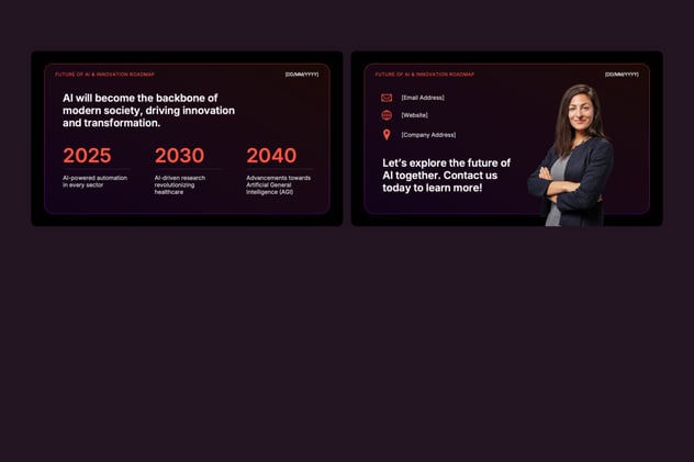 初创公司人工智能PPT模板 - 顶尖PPT