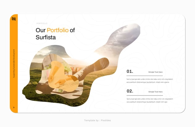 土地测量与数字制图keynote模板 - 顶尖PPT