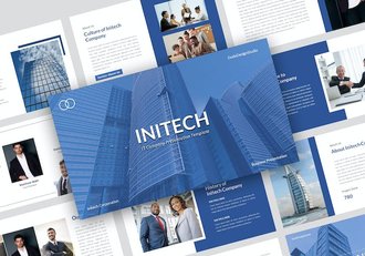 IT科技企业服务合作Keynote模板 - 顶尖PPT