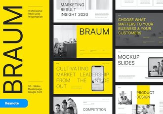 商务融资路演演讲Keynote模板 - 顶尖PPT