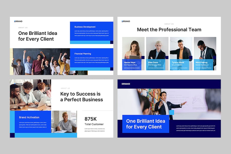 商业融资计划书项目方案Keynote模板 - 顶尖PPT