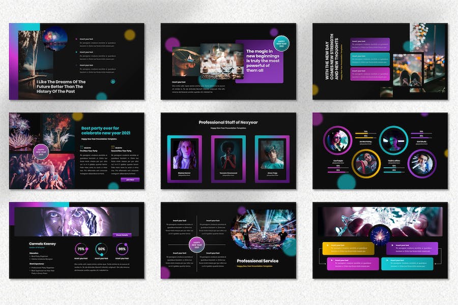 新年展望总结规划目标实现Keynote模板 - 顶尖PPT