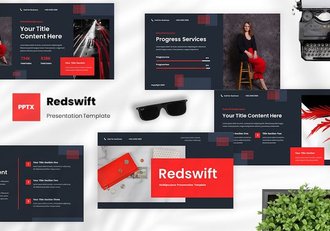 创意多用途讲述展示设计应用推广PPT模板 - 顶尖PPT