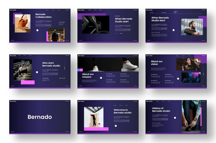 商务风格欧美多用途keynote模板 - 顶尖PPT