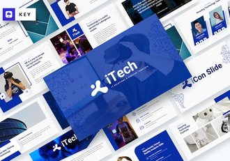 IT解决方案网络服务-keynote模板 - 顶尖PPT