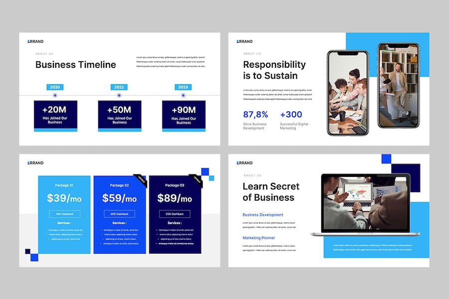 商业融资计划书项目方案Keynote模板 - 顶尖PPT