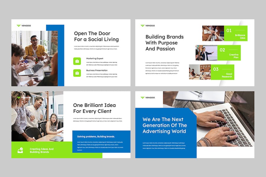 商务广告宣传推广方案PPT模板 - 顶尖PPT