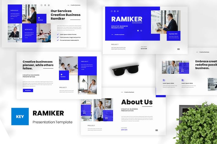 创意商务讲述展示方案推介Keynote模板 - 顶尖PPT