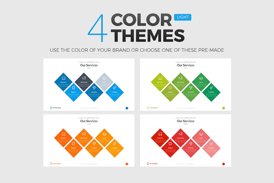 蓝色大气商业计划年总结企业合作团队介绍多用途keynote模板 - 顶尖PPT