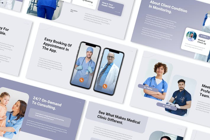 医疗体检项目流程介绍展示PPT模板 - 顶尖PPT